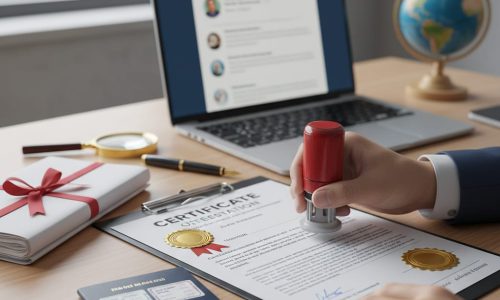 certificate attestation